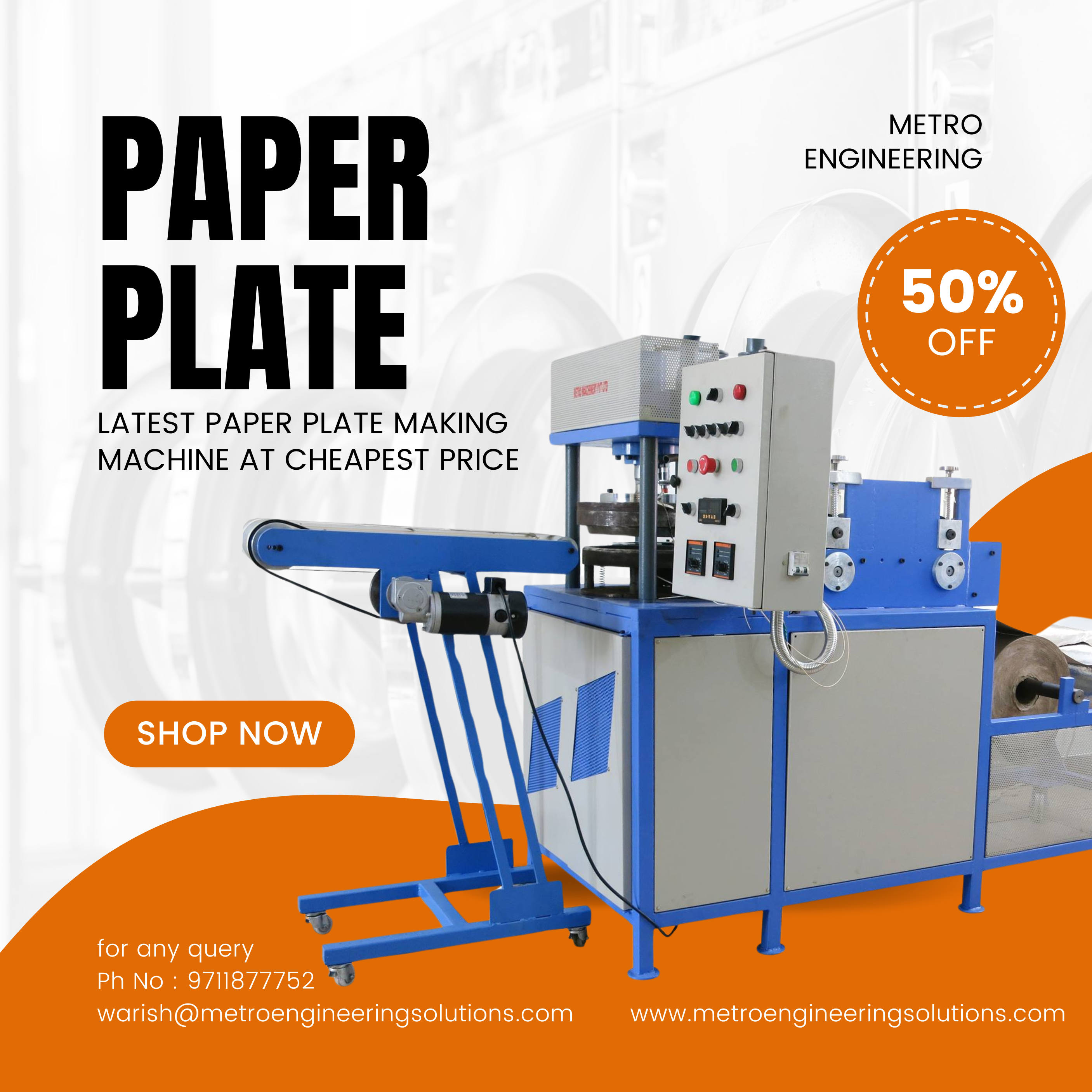 paper plate machine